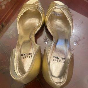 Stuart Weitznan Kitten Heel Shoes